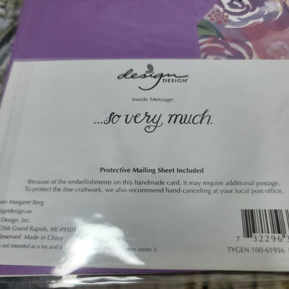 6 Design Thank You Greeting Cards w/Envelopes New Sealed - Picture 7 of 10